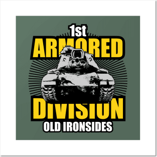 1st Armored Division Posters and Art